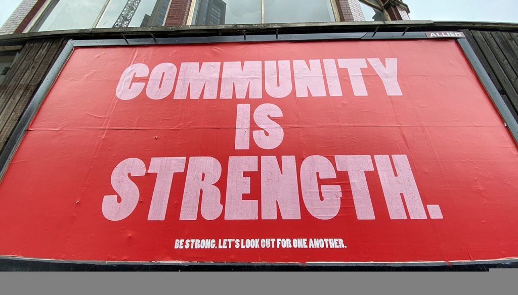 Real estate agents are community activists