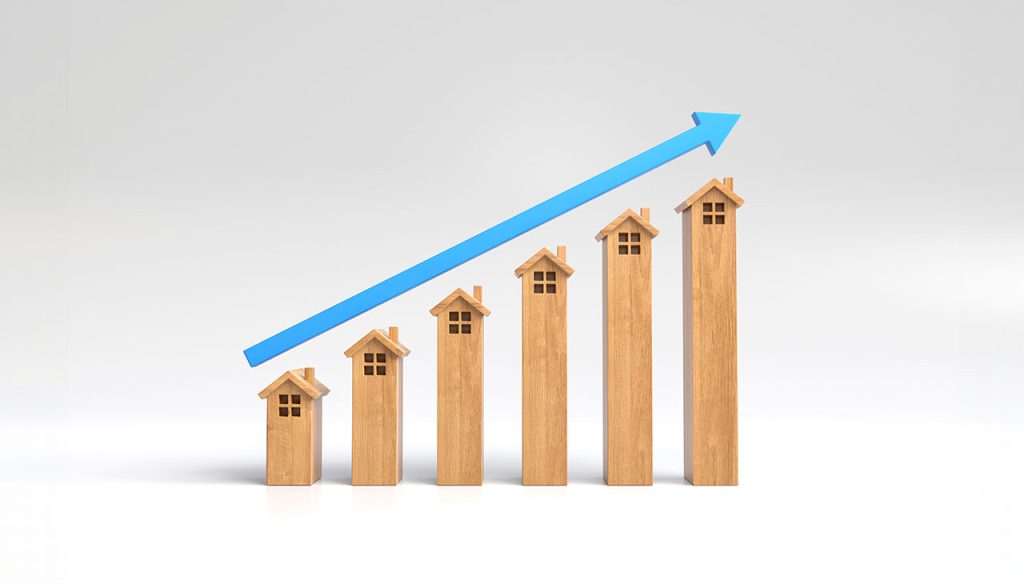 Real estate numbers move in the right direction